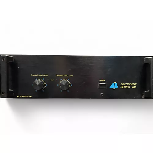 Used AB International Amplifiers Precedent Series 400 Keyboard Amp - musicians--Friend