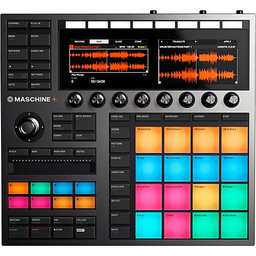Native Instruments MASCHINE+ Standalone Groovebox and Sampler - musicians--Friend