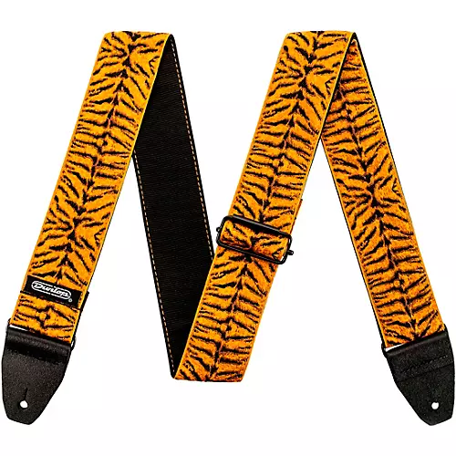 Dunlop Jacquard Tiger Eye Guitar Strap - musicians--Friend