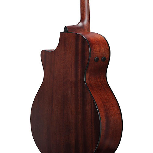 Ibanez AE275 Sitka Spruce-Okoume Acoustic-Electric Guitar Dark Tide Blue Flat - musicians--Friend