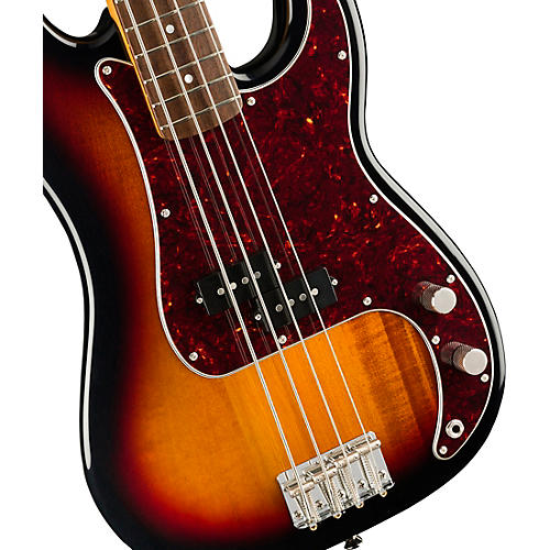 Squier Classic Vibe '60s Precision Bass Guitar Olympic White - musicians--Friend