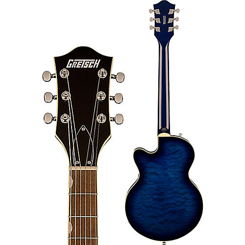 Gretsch Guitars G5655T-QM Electromatic Center Block Jr. Single-Cut Quilted Maple With Bigsby Electric Guitar Sweet Tea - musicians--Friend