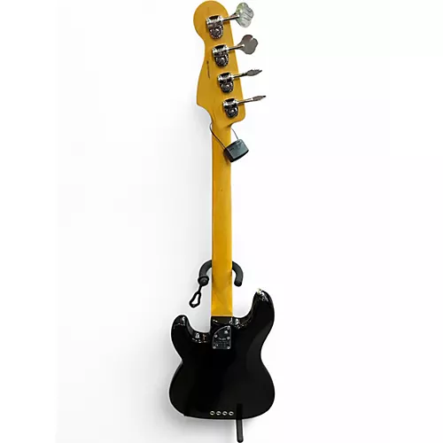 Used 2023 Fender American Professional II Precision Bass Black Electric Bass Guitar Black - musicians--Friend