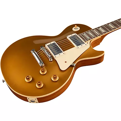 Gibson Custom 1957 Les Paul Goldtop Reissue VOS Electric Guitar Gold Top - musicians--Friend