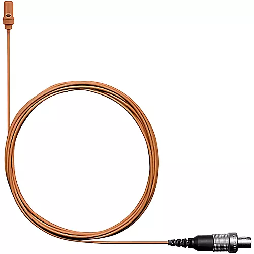 Shure UL4 UniPlex Cardioid Subminiature 3 Pin Lavalier Microphone Cocoa - musicians--Friend