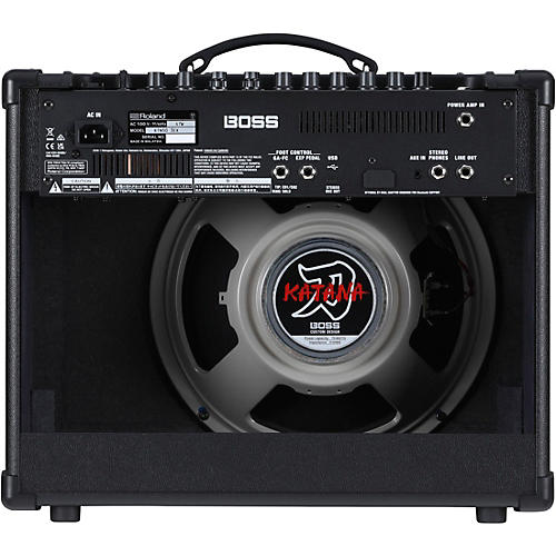 BOSS Katana Gen 3 50W 1x12 EX Guitar Combo Amplifier Black - musicians--Friend