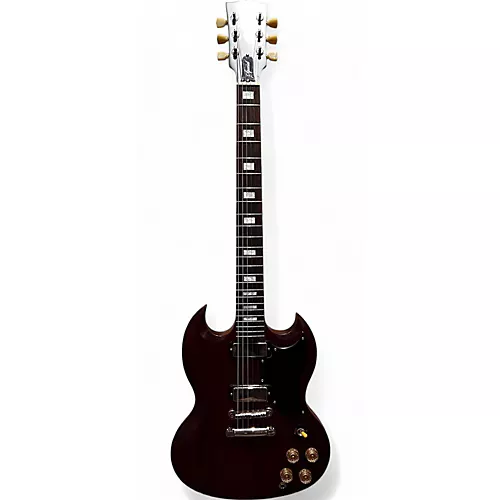 Used 2018 Gibson SG Special Worn Cherry Solid Body Electric Guitar Worn Cherry - musicians--Friend