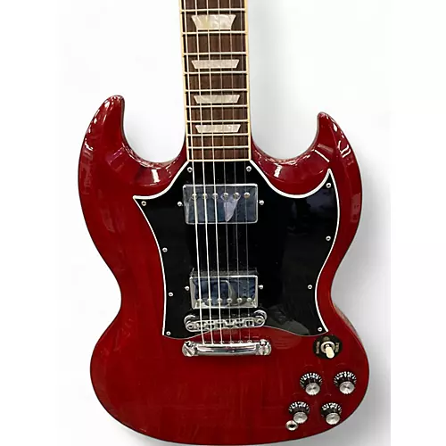 Used Gibson SG Standard Cherry Solid Body Electric Guitar Cherry - musicians--Friend