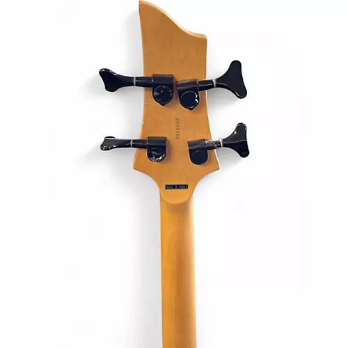 Used Schecter Guitar Research Omen 4 String Natural Electric Bass Guitar Natural - musicians--Friend