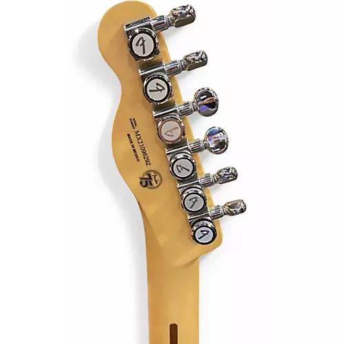 Used 2025 Fender Deluxe Nashville TelecasterWHITE Alpine White Solid Body Electric Guitar Alpine White - musicians--Friend