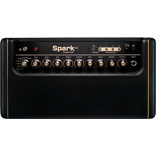Positive Grid Spark 40W Guitar Combo Amplifier Pearl - musicians--Friend