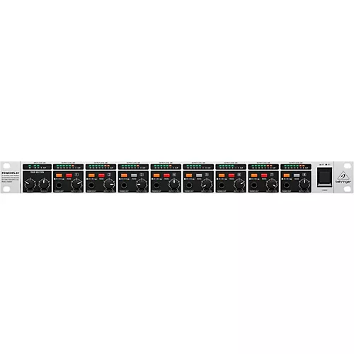 Behringer HA8000 V2 8-Channel High-Power Headphones Mixing and Distribution Amplifier - musicians--Friend