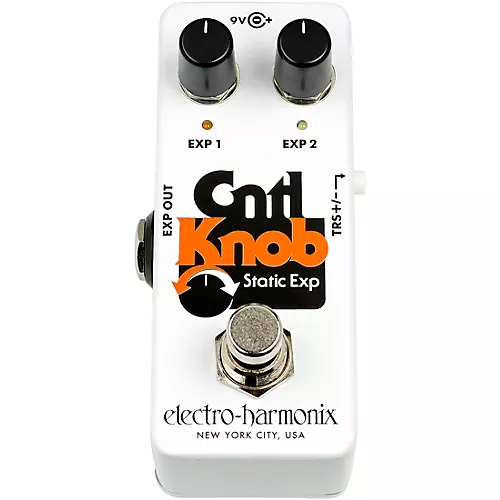 Electro-Harmonix Cntl Knob Static Expression White - musicians--Friend