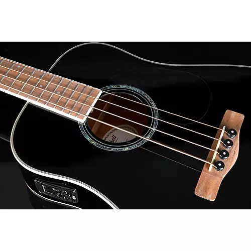 Mitchell EZB Super Short-Scale Acoustic-Electric Bass Guitar Natural - musicians--Friend