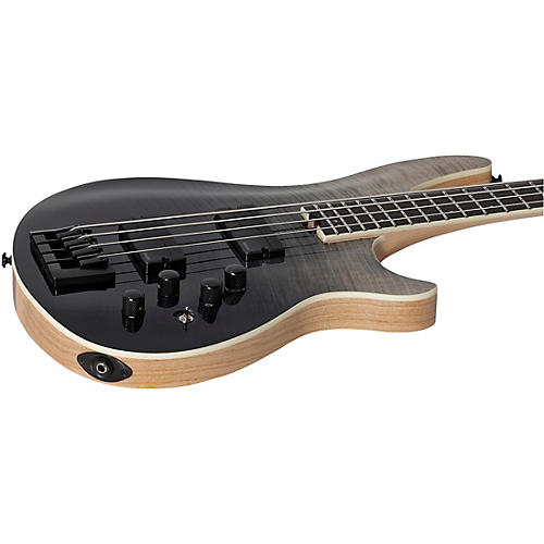 Schecter Guitar Research SLS Elite-4 Electric Bass Black Fade Burst - musicians--Friend