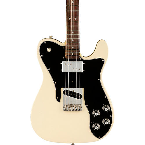 Fender American Vintage II 1977 Telecaster Custom Rosewood Fingerboard Electric Guitar Olympic White - musicians--Friend