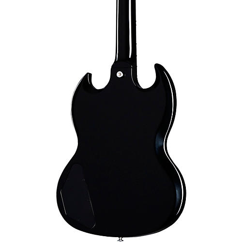 Gibson SG Standard Ebony Limited-Edition Electric Guitar Silver Burst - musicians--Friend