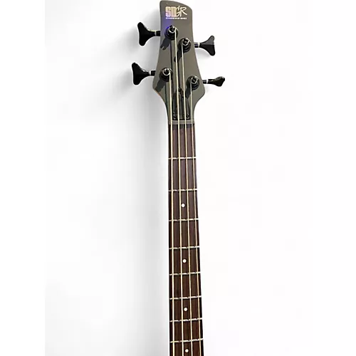 Used Ibanez SR300 Black Electric Bass Guitar Black - musicians--Friend