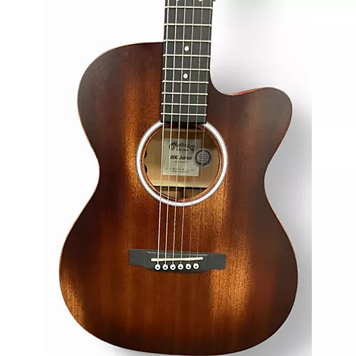 Used Martin 000JR-10E Natural Acoustic Electric Guitar Natural - musicians--Friend