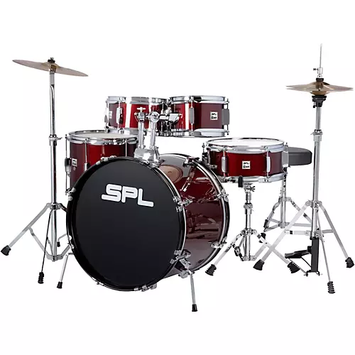 Sound Percussion Labs Junior Kicker 5-Piece Drum Set Metallic Blue - musicians--Friend