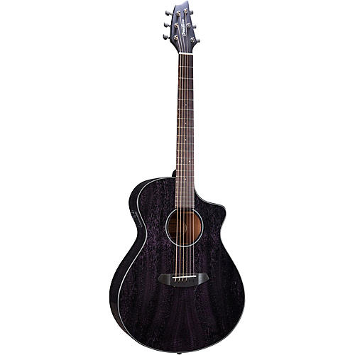 Breedlove Rainforest S African Mahogany Concert Acoustic-Electric Guitar Midnight Blue - musicians--Friend