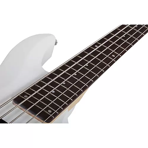 Schecter Guitar Research C-5 Deluxe Electric Bass Satin Metallic Light Blue - musicians--Friend
