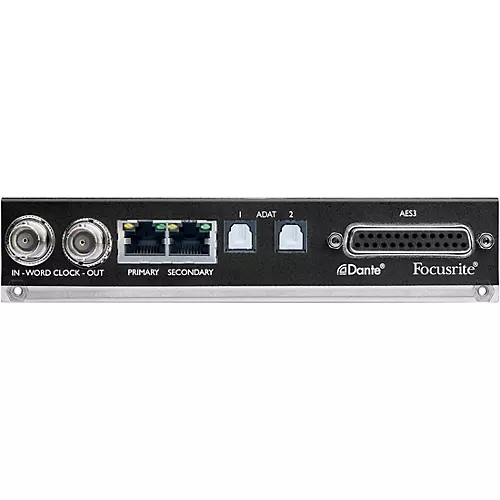 Focusrite ISA ADN8 8 Channel Dante Network A/D Card for ISA 428 MkII and 828 MkII - musicians--Friend