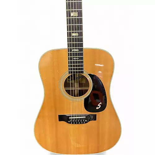 Used Sekova F2020 Natural 12 String Acoustic Guitar Natural - musicians--Friend