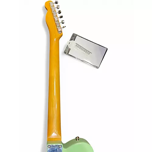 Used Fender American Vintage II 1963 Telecaster Surf Green Solid Body Electric Guitar Surf Green - musicians--Friend