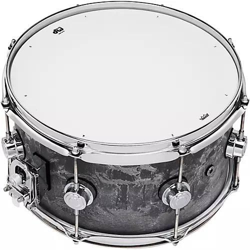 DW Concrete Snare Drum 14 x 6.5 in. Satin Chrome Hardware - musicians--Friend