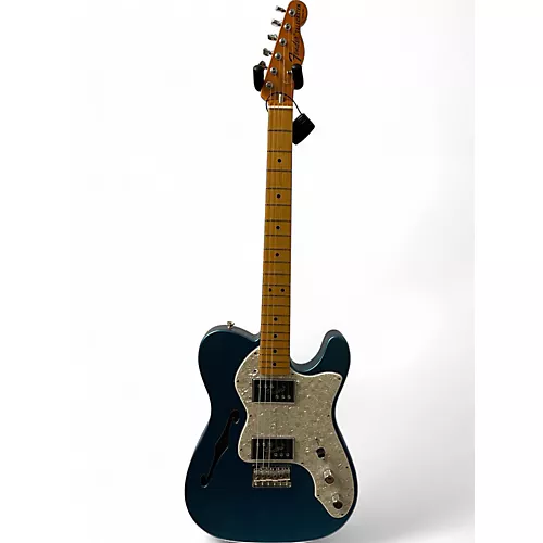 Used 2023 Fender 1972 American Vintage Telecaster Thinline Lake Placid Blue Solid Body Electric Guitar Lake Placid Blue - musicians--Friend