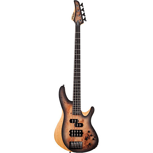 Schecter Guitar Research Reaper-4 Electric Bass Guitar Satin Charcoal Burst - musicians--Friend