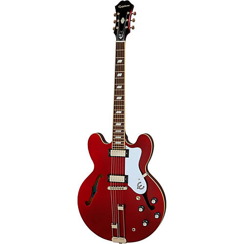 Epiphone Riviera Semi-Hollow Electric Guitar Royal Tan - musicians--Friend
