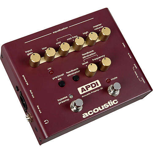 Acoustic APDI Acoustic Preamp + D.I. Pedal - musicians--Friend