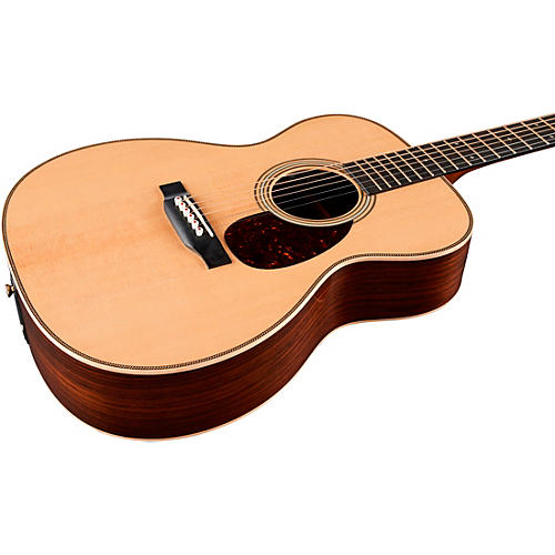 Martin OM-28E Modern Deluxe Orchestra Acoustic-Electric Guitar Natural - musicians--Friend
