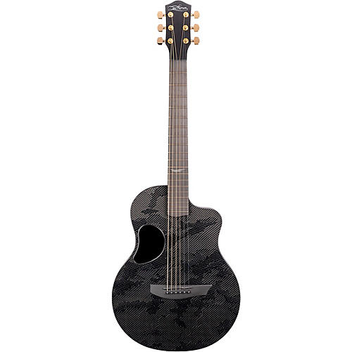 McPherson Carbon Series Touring With Gold Hardware Acoustic-Electric Guitar Camo Top - musicians--Friend