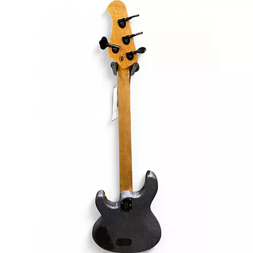Used Ernie Ball Music Man StingRay Special HH Charcoal Sparkle Electric Bass Guitar Charcoal Sparkle - musicians--Friend