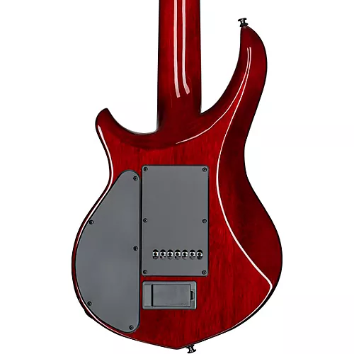 Sterling by Music Man Majesty With DiMarzio Pickups 7-String Electric Guitar Blood Orange Burst - musicians--Friend