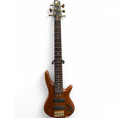 Used Ibanez  SR1206 Mahogany Electric Bass Guitar Mahogany - musicians--Friend