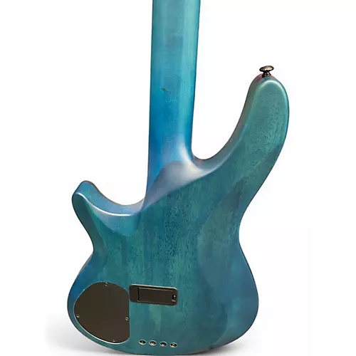 Used Schecter Guitar Research C4 GT Satin Trans Blue Electric Bass Guitar Satin Trans Blue - musicians--Friend
