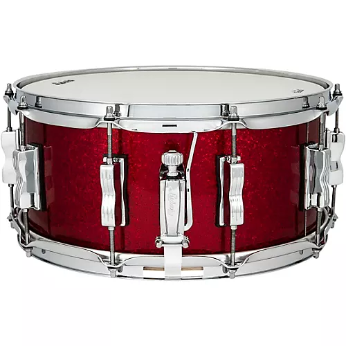 Ludwig Classic Oak Snare Drum 14 x 6.5 in. Green Sparkle - musicians--Friend