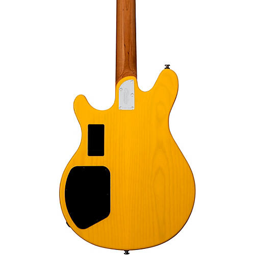 Sterling by Music Man Valentine Chambered Bigsby SH Electric Guitar Butterscotch - musicians--Friend