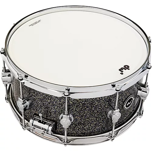 DW DWe Wireless Acoustic/Electronic Convertible Snare Drum 14 x 5 in. Lacquer Custom Specialty Black Cherry Metallic - musicians--Friend
