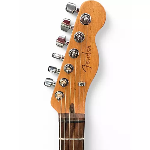 Used Fender Acoustasonic Player Telecaster Aged Natural Acoustic Electric Guitar Aged Natural - musicians--Friend