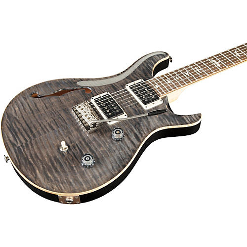 PRS CE 24 Semi-Hollow Electric Guitar Faded Gray Black - musicians--Friend
