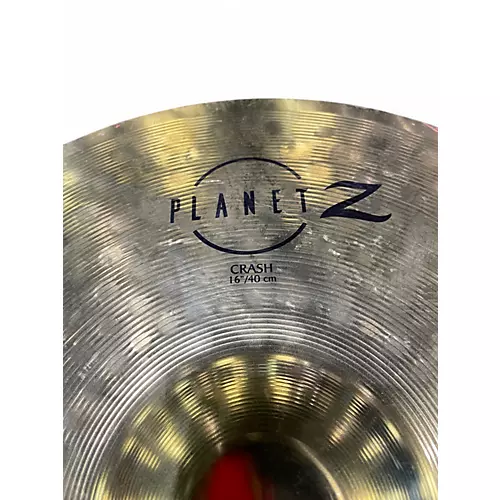 Used Zildjian 16in PLANET Z CRASH 16 INCH Cymbal 36 - musicians--Friend