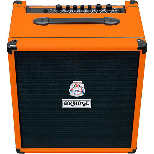 Orange Amplifiers Crush Bass 50 50W 1x12 Bass Combo Amplifier Orange - musicians--Friend