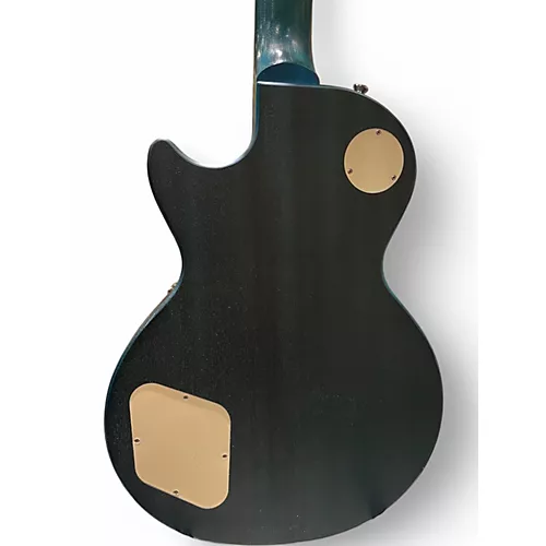 Used 2023 Epiphone Les Paul Traditional Pro IV Blue Solid Body Electric Guitar Blue - musicians--Friend