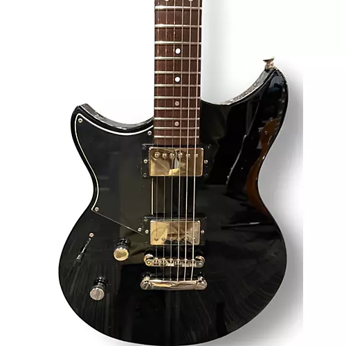 Used Yamaha Revstar RSE20L Black Electric Guitar Black - musicians--Friend