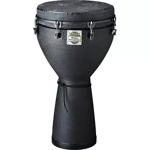 Remo Mondo Designer Series Key-Tuned Djembe Multi-Mask 28 x 18 in. - musicians--Friend